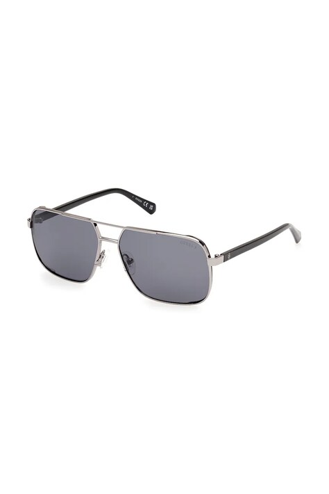 Guess ochelari de soare bărbați, culoarea negru, GU00119_5808D