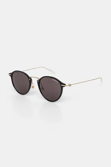 Γυαλιά Montblanc χρώμα: μαύρο, MB0294S