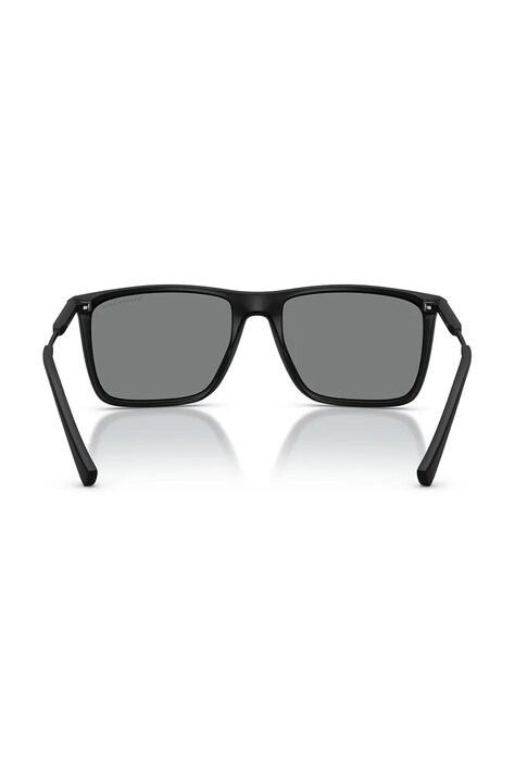 Armani Exchange сонцезахисні окуляри чоловічі — AA00-OKM0TM, чорний — фото 5