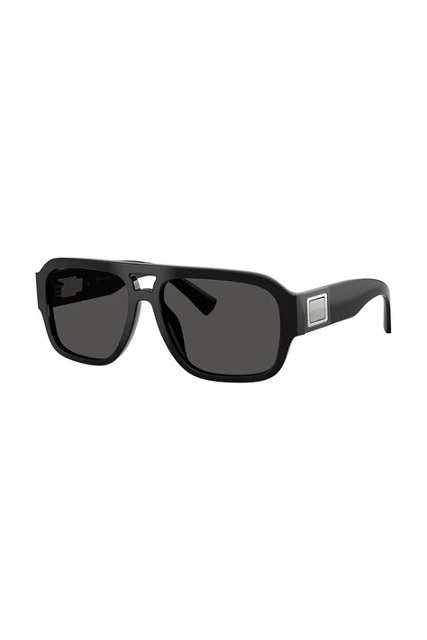 Dolce & Gabbana okulary przeciwsłoneczne męskie kolor czarny 0DG4506