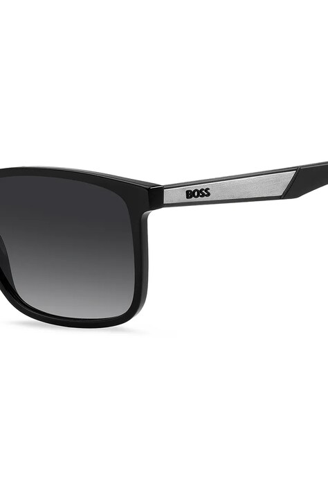 BOSS okulary przeciwsłoneczne męskie kolor czarny BOSS 1825/S