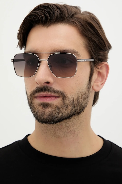 BOSS ochelari de soare culoarea maro, BOSS 1846/G/S