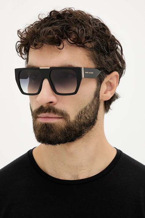 Marc Jacobs okulary przeciwsłoneczne męskie kolor czarny MARC 877/S