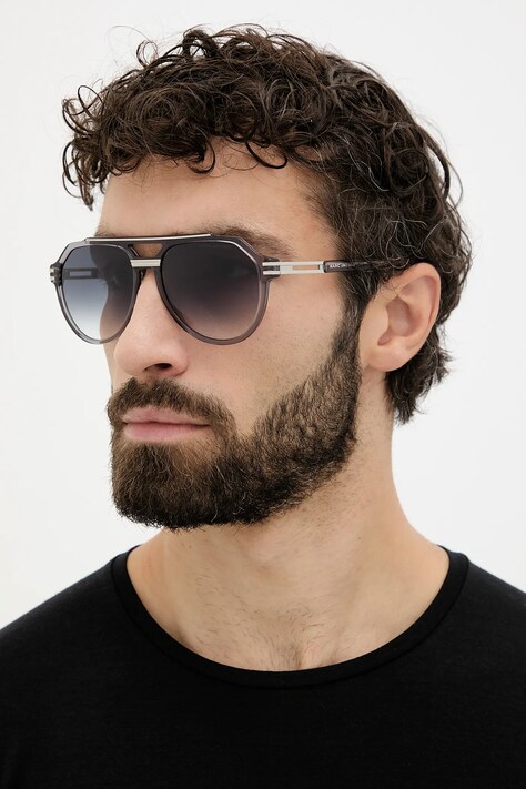 Marc Jacobs okulary przeciwsłoneczne męskie kolor szary MARC 876/S