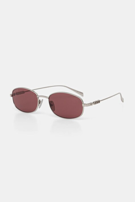 Gucci okulary przeciwsłoneczne męskie kolor srebrny GG1940S