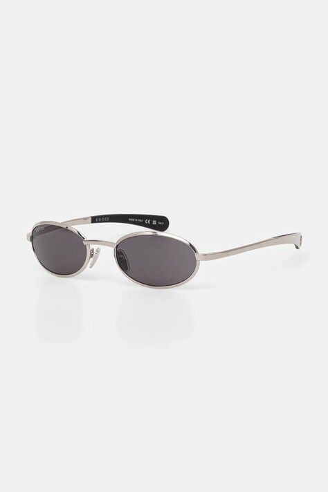 Gucci okulary przeciwsłoneczne męskie kolor srebrny GG1942S