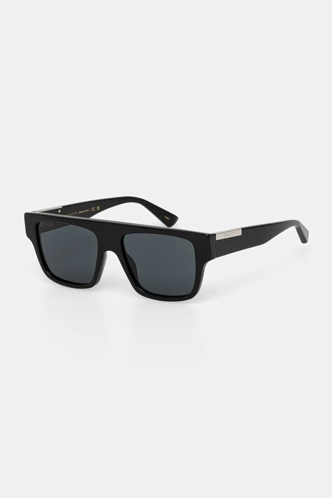 Gucci okulary przeciwsłoneczne męskie kolor czarny GG1960S