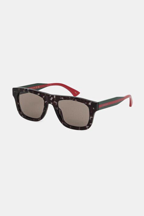 Gucci okulary przeciwsłoneczne męskie kolor brązowy GG1991S