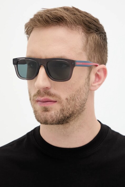 Gucci ochelari de soare culoarea gri, GG1991S