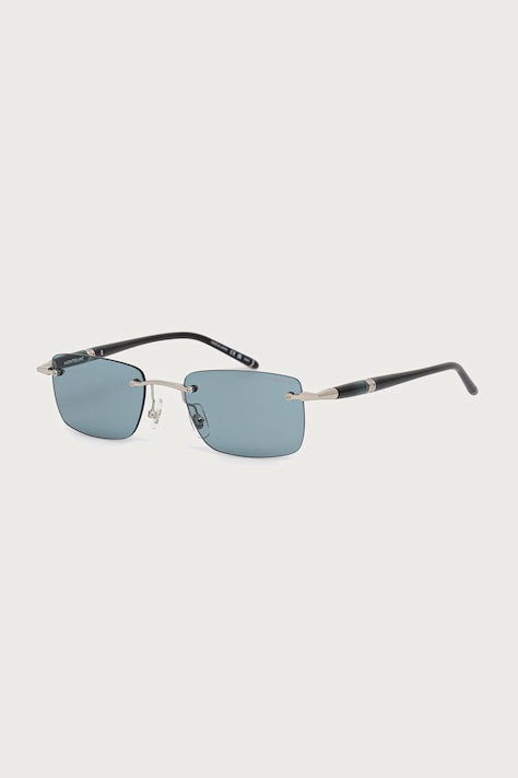 Montblanc Okulary przeciwsłoneczne męskie niebieskie MB0344S