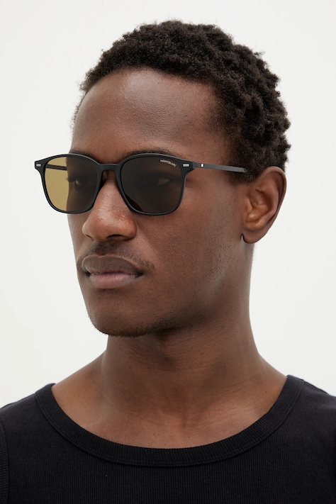 Montblanc ochelari culoarea negru, MB0445SA