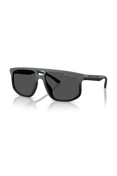 Armani Exchange ochelari de soare culoarea gri, 0AX4161SU