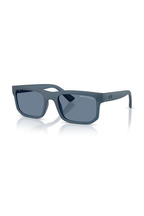 Armani Exchange okulary przeciwsłoneczne męskie kolor granatowy 0AX4165S