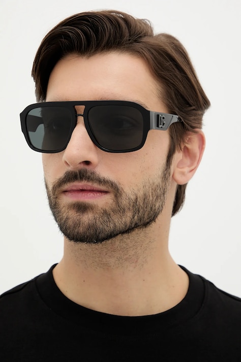 Сонцезахисні окуляри Dolce & Gabbana колір чорний 0DG4403