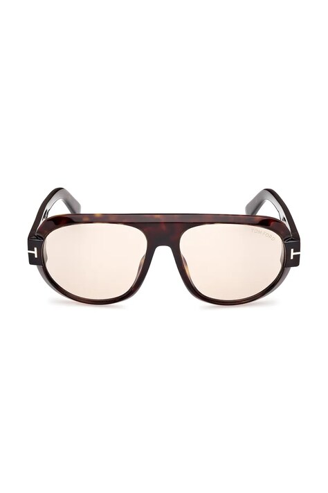 Tom Ford okulary przeciwsłoneczne męskie kolor brązowy FT1102_5952E