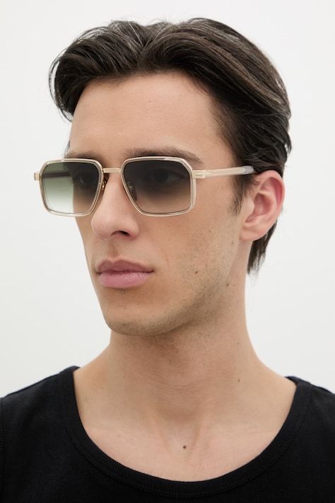 David Beckham okulary przeciwsłoneczne męskie kolor złoty DB 7158/S