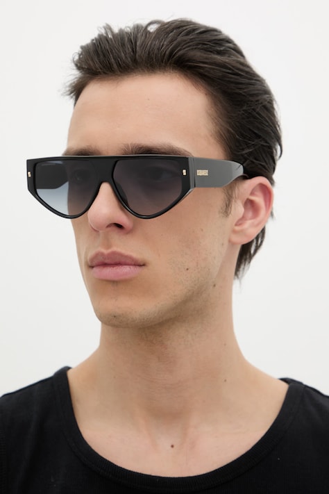 DSQUARED2 okulary przeciwsłoneczne męskie kolor czarny D2 0201/S