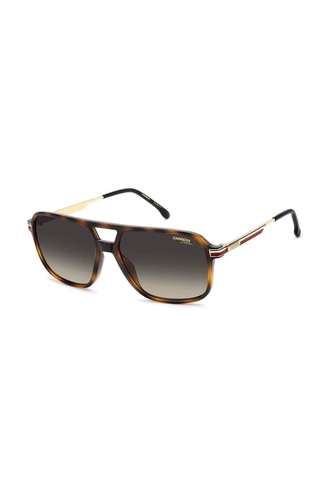 Carrera Okulary przeciwsłoneczne męskie brązowe CARRERA 390/S