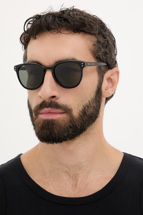 Gucci okulary przeciwsłoneczne męskie czarne GG2134SA