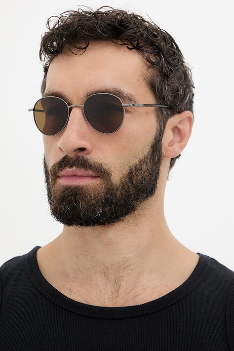 Saint Laurent okulary przeciwsłoneczne męskie szare SL 865