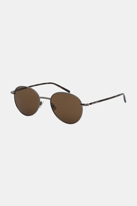 Saint Laurent okulary przeciwsłoneczne męskie szare SL 865