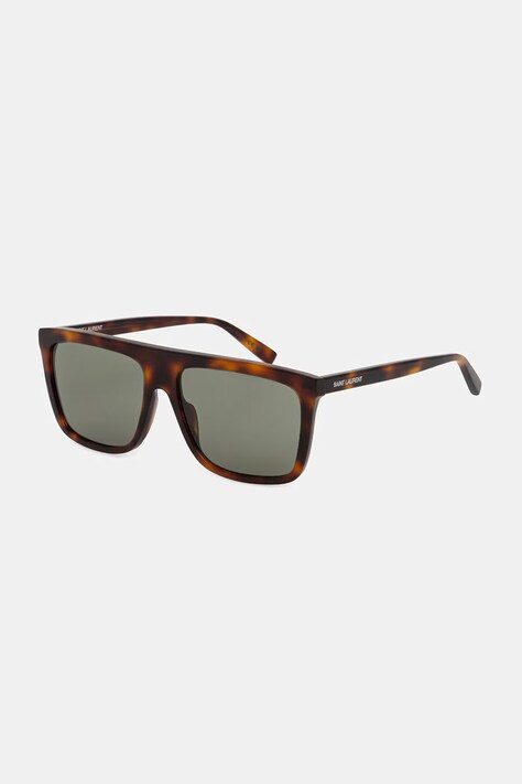 Saint Laurent okulary przeciwsłoneczne męskie brązowe SL 904