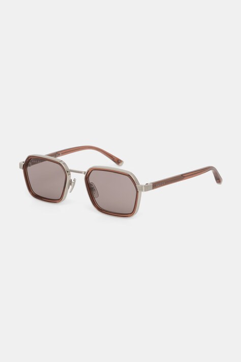 Gucci okulary przeciwsłoneczne srebrne GG2074S