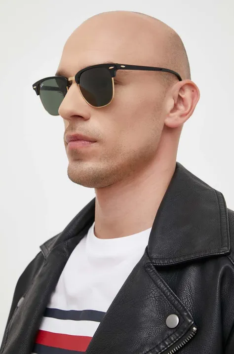 Слънчеви очила Ray-Ban CLUBMASTER в черно 0RB3016