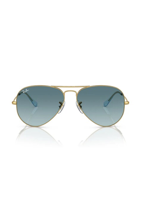 Ray-Ban сонцезахисні окуляри AVIATOR LARGE METAL — фото 4