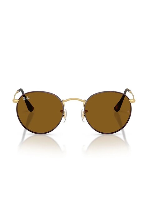 Ray-Ban круглі сонцезахисні окуляри ROUND METAL — фото 2