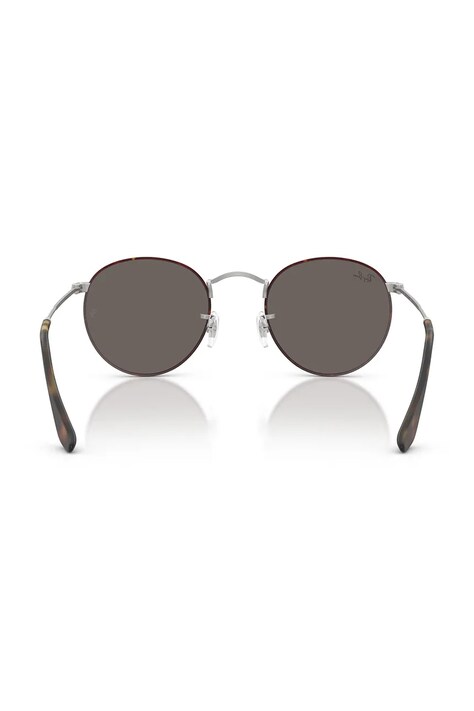 Ray-Ban круглі сонцезахисні окуляри ROUND METAL — фото 6