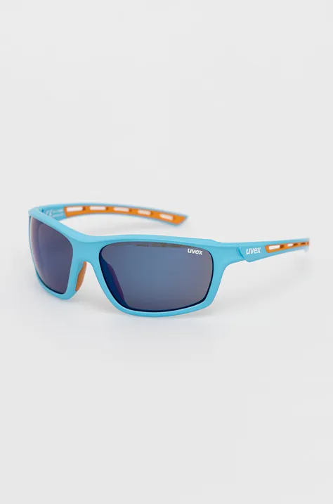 Sončna očala Uvex modra barva