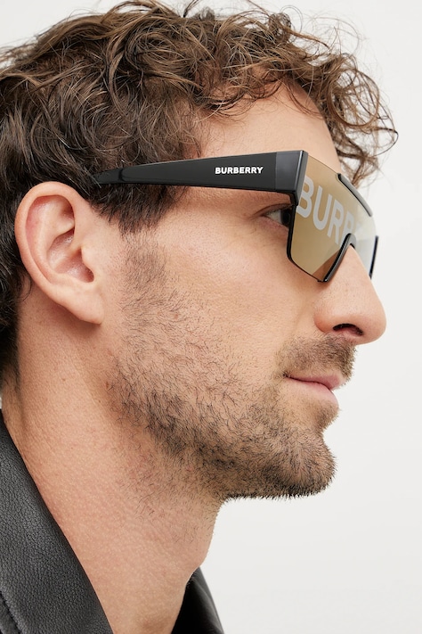 Burberry occhiali da sole colore nero