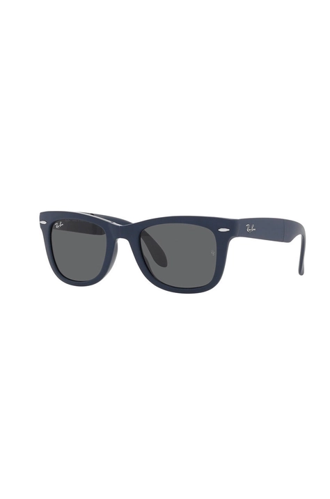 Ray-Ban napszemüveg FOLDING WAYFARER kék, 0RB4105