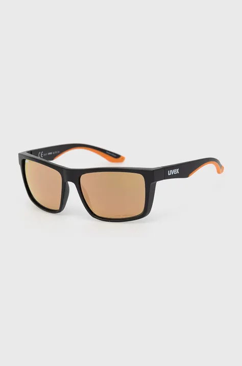 Uvex okulary przeciwsłoneczne Lgl 50 CV kolor czarny 53/3/008