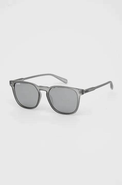 Сонцезахисні окуляри Uvex Lgl 49 P колір сірий