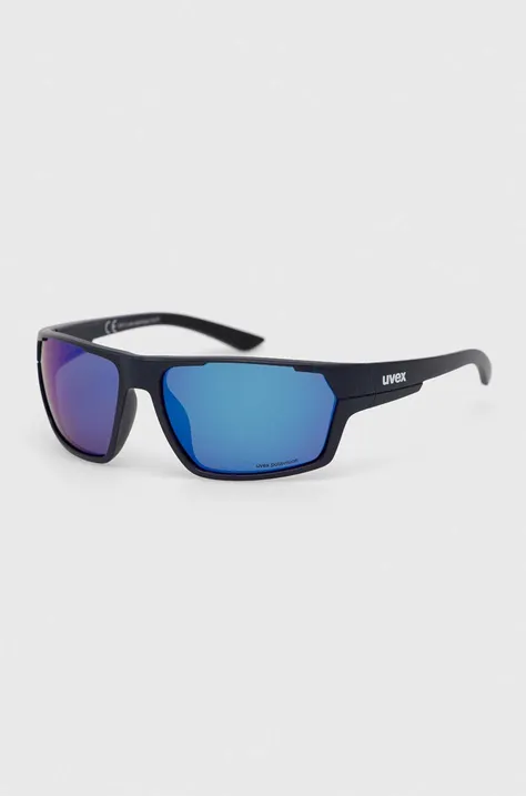 Γυαλιά ηλίου Uvex Sportstyle 233 χρώμα: ναυτικό μπλε