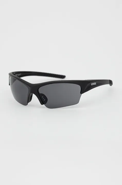 Сонцезахисні окуляри Uvex Sunsation колір чорний