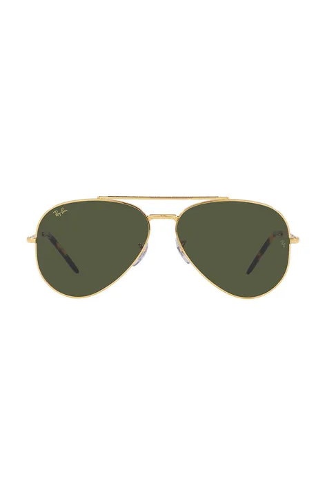 Солнцезащитные очки Ray-Ban цвет золотой