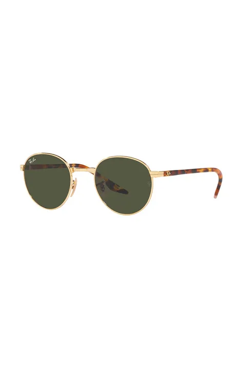 Сонцезахисні окуляри Ray-Ban колір коричневий