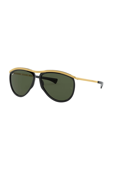 Slnečné okuliare Ray-Ban OLYMPIAN AVIATOR zlatá farba, 0RB2219