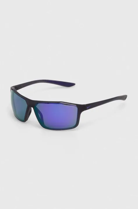 Сонцезахисні окуляри Nike колір синій