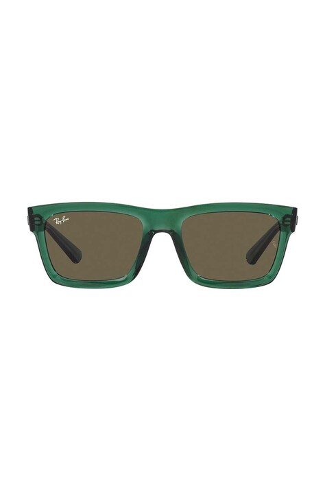 Ray-Ban okulary przeciwsłoneczne WARREN kolor zielony 0RB4396
