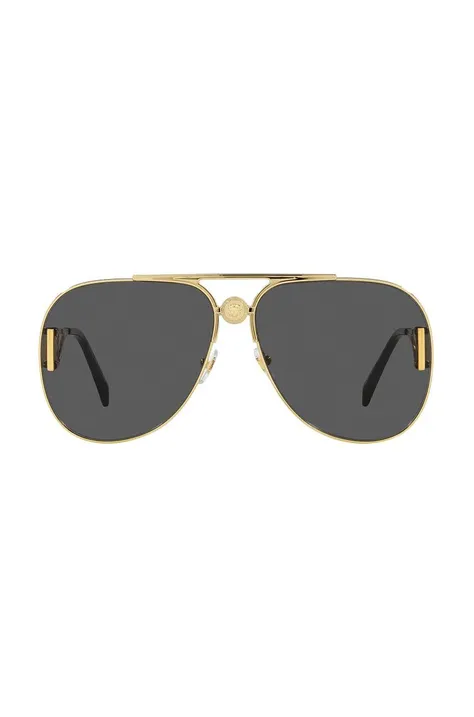 Slnečné okuliare Versace zlatá farba