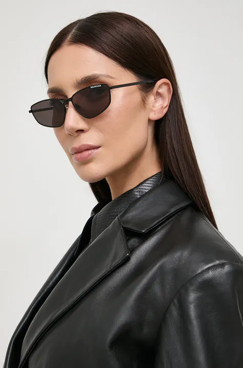 Солнцезащитные очки Balenciaga цвет чёрный