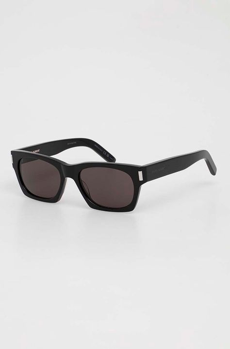 Saint Laurent okulary przeciwsłoneczne kolor czarny SL 402