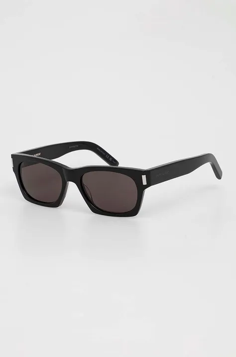 Слънчеви очила Saint Laurent в черно SL 402
