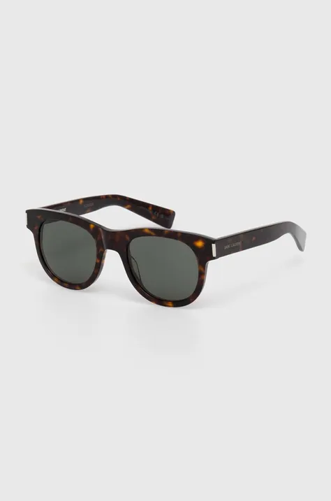 Saint Laurent okulary przeciwsłoneczne kolor czarny