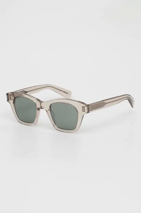 Сонцезахисні окуляри Saint Laurent 592 колір прозорий