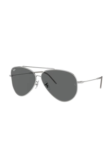 Ray-Ban ochelari de soare 0RBR0101S culoarea argintiu